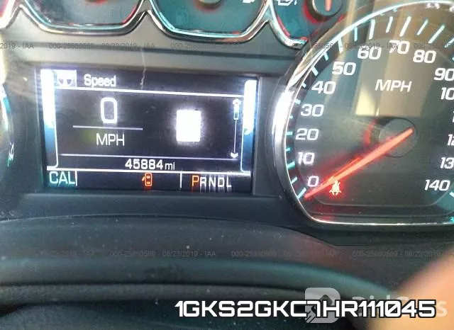 1GKS2GKC7HR111045 фото 8