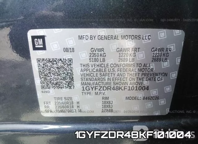 1GYFZDR48KF101004 фото 10