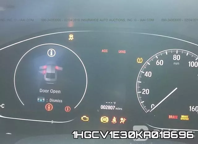 1HGCV1E30KA018696 фото 8