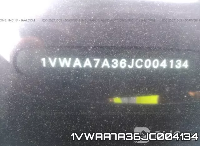 1VWAA7A36JC004134 фото 10
