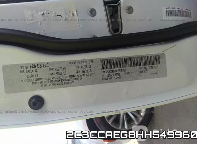 2C3CCAEG8HH549960 фото 10