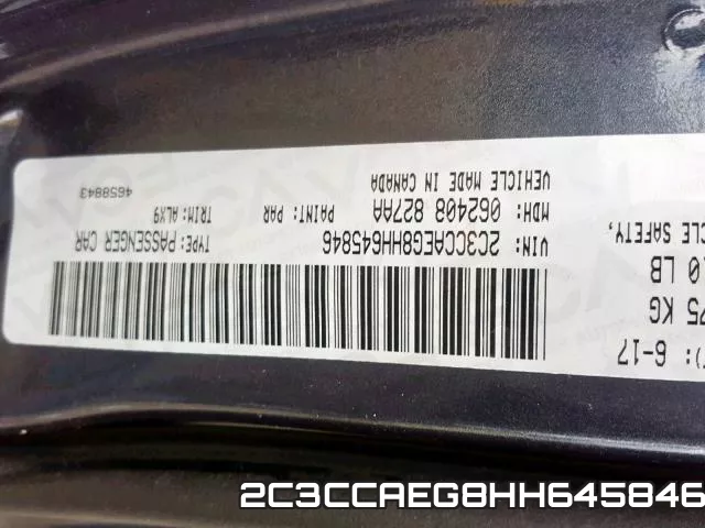 2C3CCAEG8HH645846 фото 2