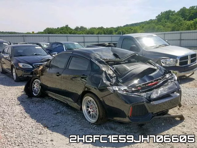 2HGFC1E59JH706605 фото 4