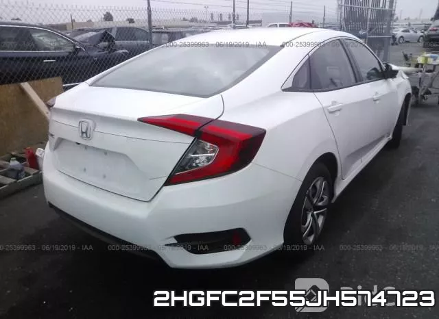 2HGFC2F55JH574723 фото 5