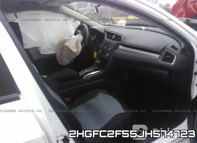 2HGFC2F55JH574723 фото 6