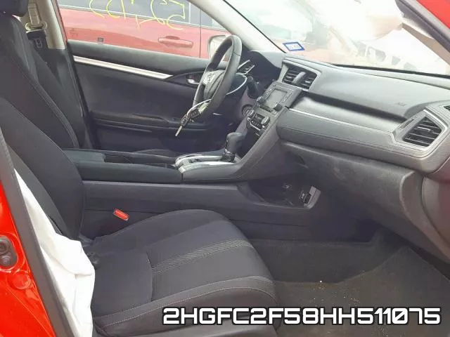 2HGFC2F58HH511075 фото 6