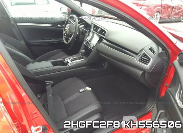 2HGFC2F81KH556506 фото 6