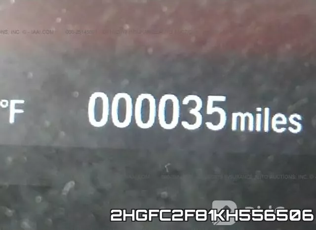 2HGFC2F81KH556506 фото 8