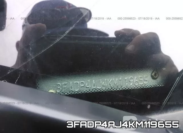 3FADP4AJ4KM119655 фото 9