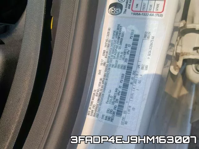 3FADP4EJ9HM163007 фото 2