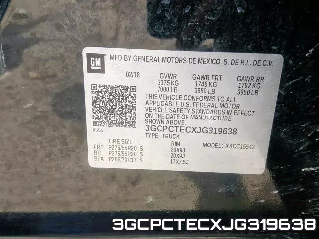 3GCPCTECXJG319638 фото 2