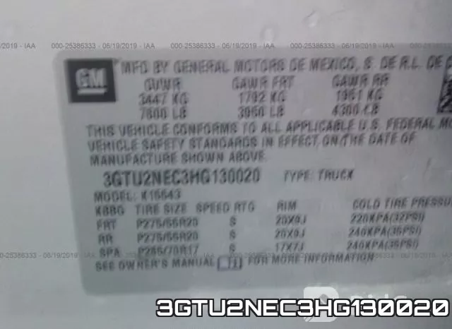 3GTU2NEC3HG130020 фото 10