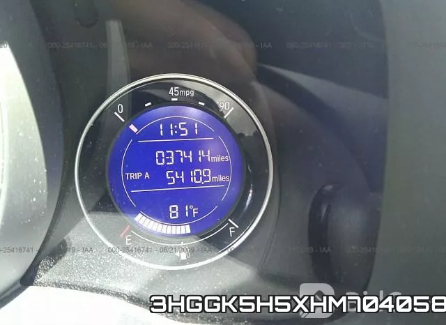 3HGGK5H5XHM704058 фото 8