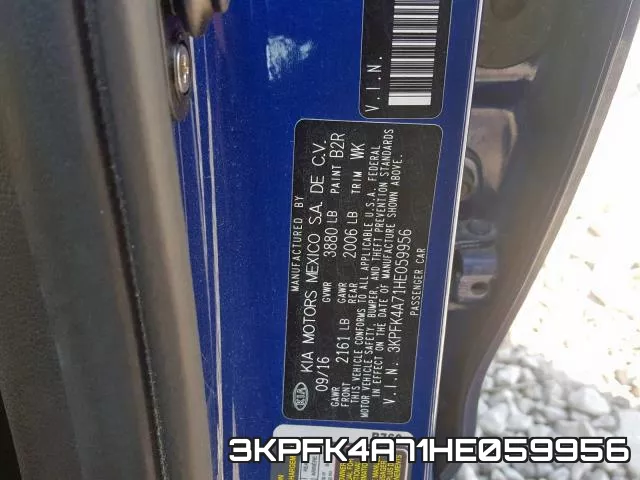 3KPFK4A71HE059956 фото 2