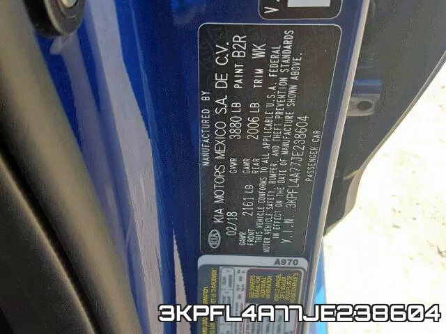 3KPFL4A77JE238604 фото 2