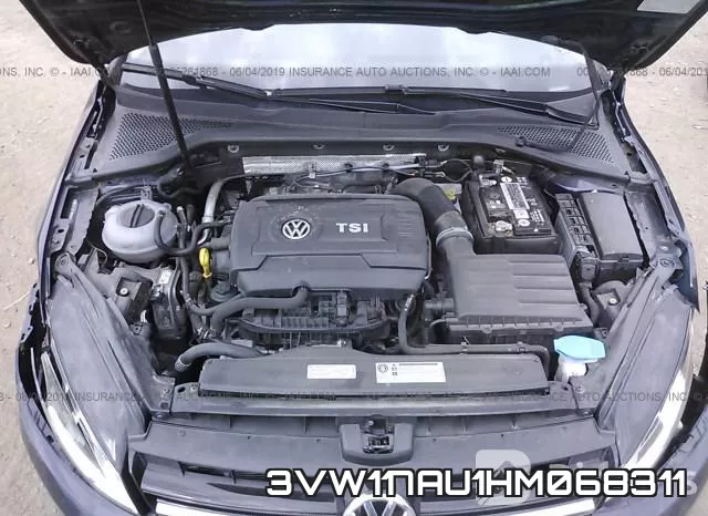 3VW117AU1HM068311 фото 2