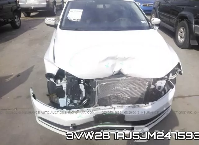 3VW2B7AJ5JM247593 фото 7