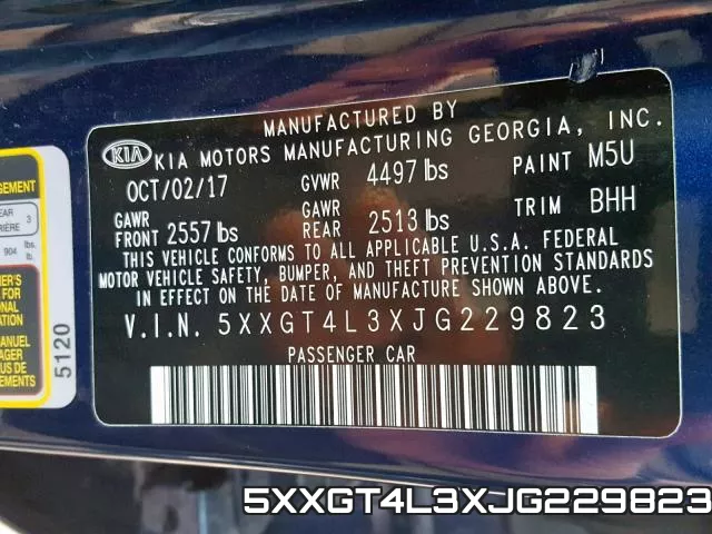 5XXGT4L3XJG229823 фото 2