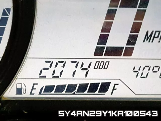 5Y4AN29Y1KA100543 фото 9