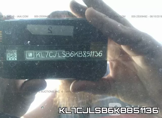 KL7CJLSB6KB851136 фото 10
