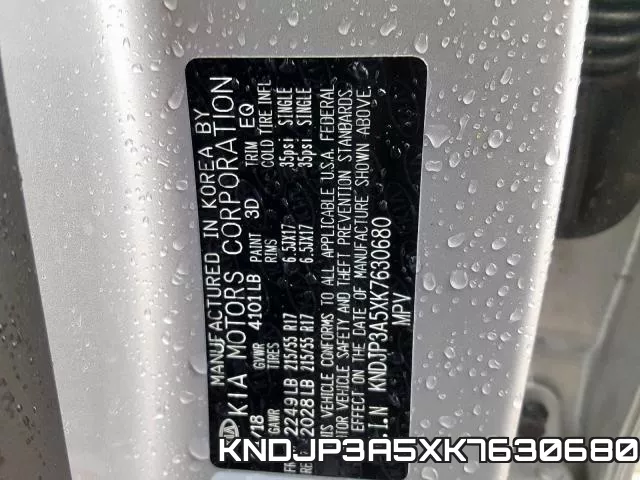 KNDJP3A5XK7630680 фото 2