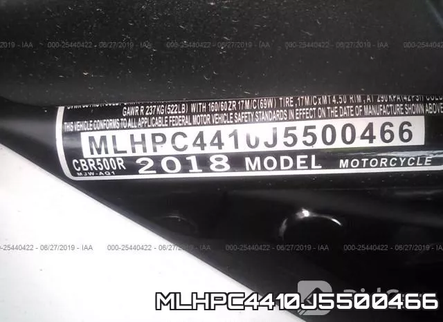 MLHPC4410J5500466 фото 2