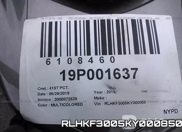 RLHKF3005KY000850 фото 2