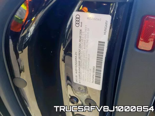TRUC5AFV8J1000854 фото 2