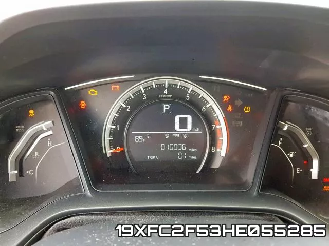 19XFC2F53HE055285 фото 9