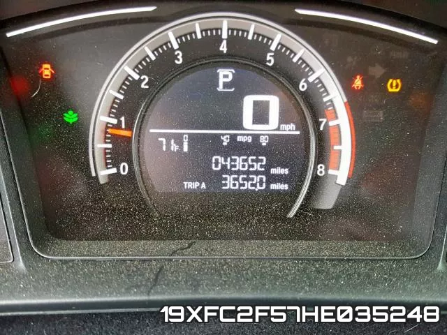 19XFC2F57HE035248 фото 9