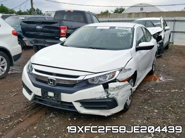 19XFC2F58JE204439 фото 3