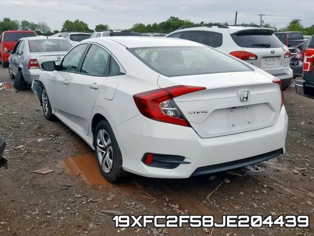 19XFC2F58JE204439 фото 4
