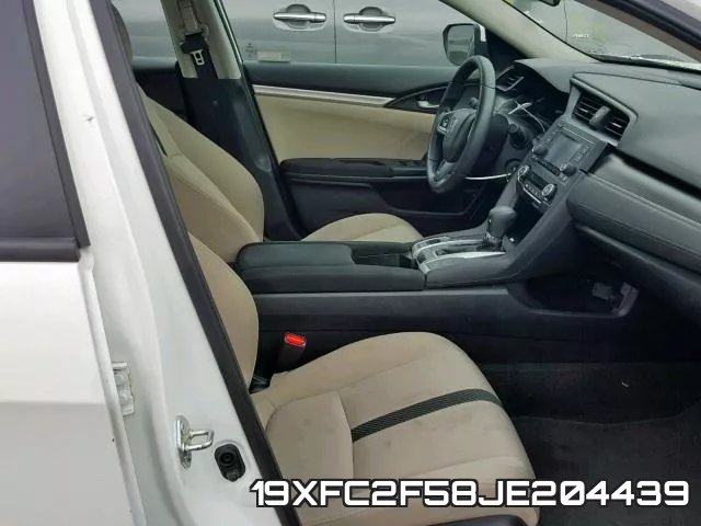 19XFC2F58JE204439 фото 6