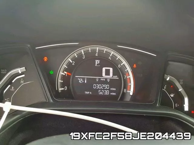 19XFC2F58JE204439 фото 9