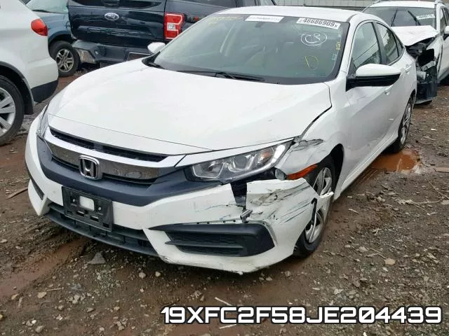 19XFC2F58JE204439 фото 10
