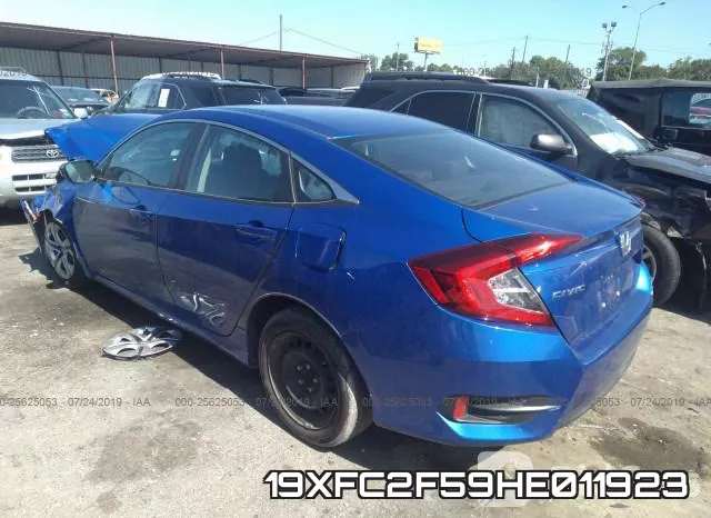 19XFC2F59HE011923 фото 4