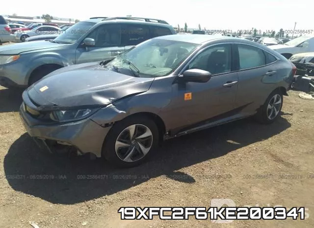 19XFC2F61KE200341 фото 3