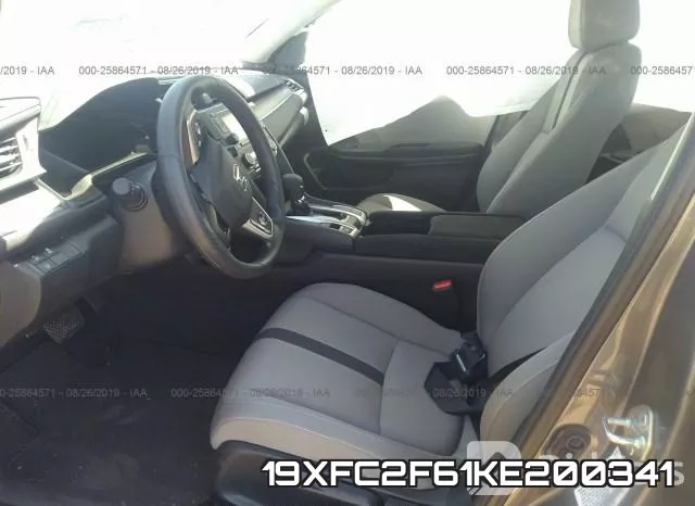 19XFC2F61KE200341 фото 6