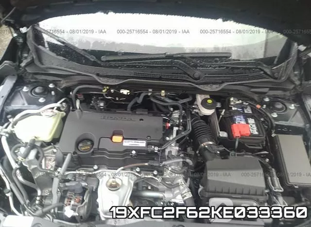 19XFC2F62KE033360 фото 2