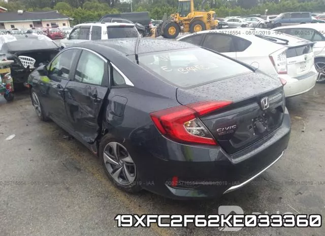 19XFC2F62KE033360 фото 4