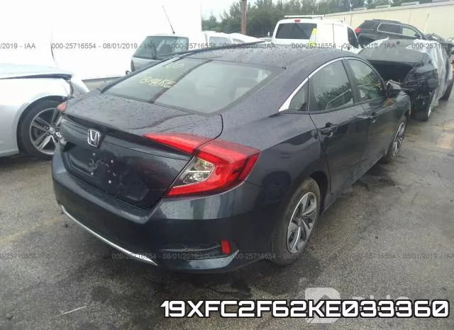 19XFC2F62KE033360 фото 5