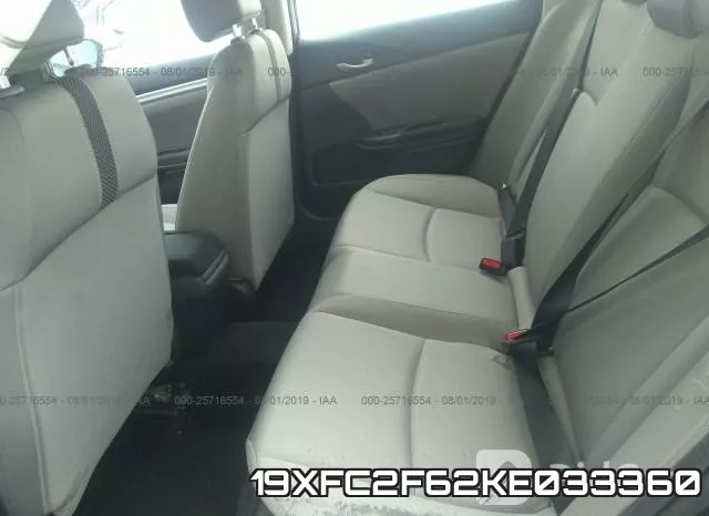 19XFC2F62KE033360 фото 9