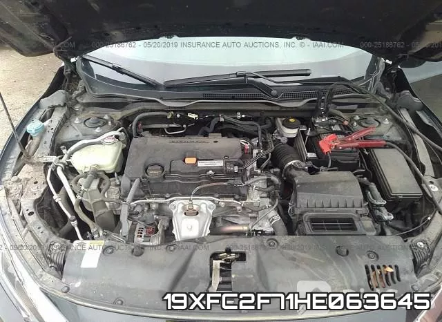 19XFC2F71HE063645 фото 2