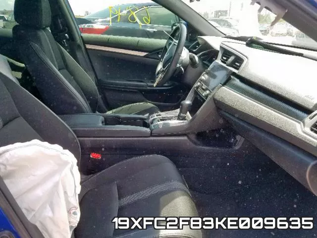 19XFC2F83KE009635 фото 6