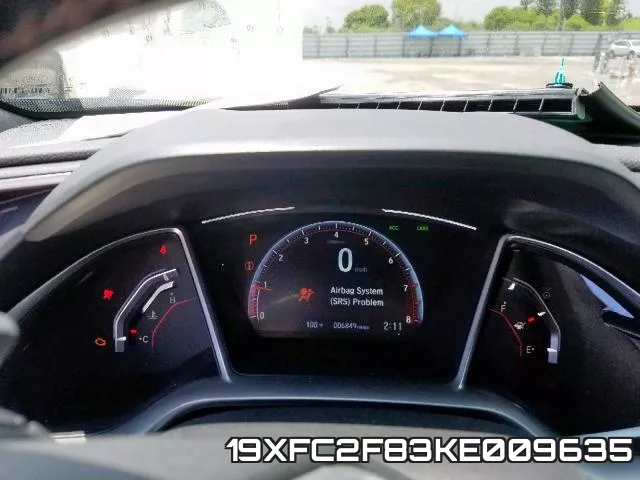 19XFC2F83KE009635 фото 9