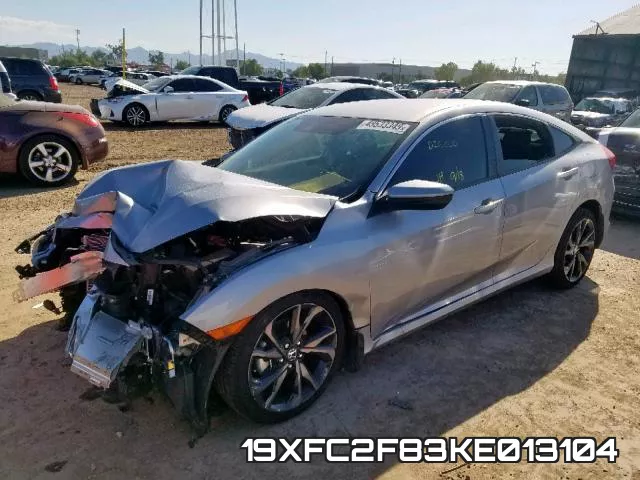 19XFC2F83KE013104 фото 3