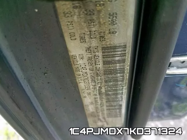1C4PJMDX7KD371324 фото 2