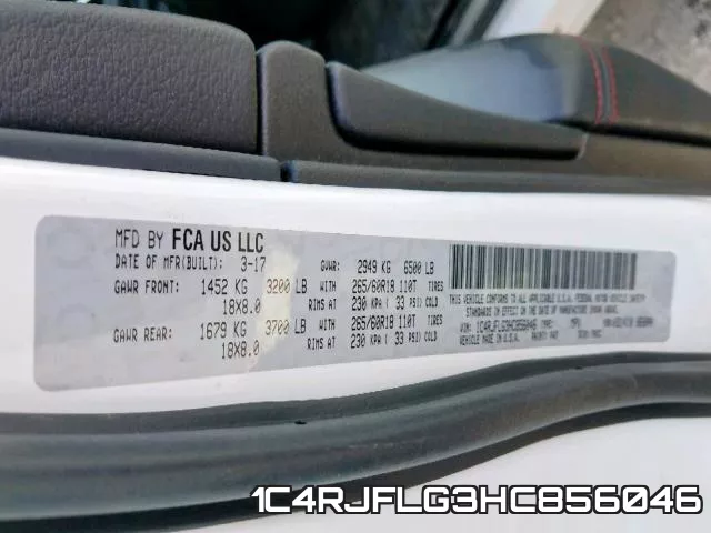 1C4RJFLG3HC856046 фото 2