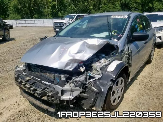 1FADP3E25JL220359 фото 3