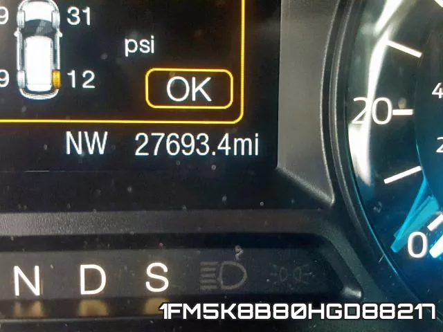 1FM5K8B80HGD88217 фото 9